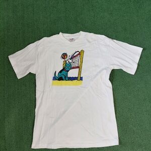 VINTAGE GTE Visa Volleyball Dog T Shirt Size XL